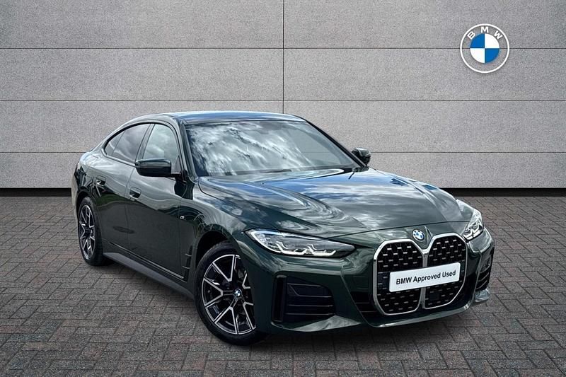 Sanremo green metallic Used 2021 BMW 420 M Sport Coupe | £26,990 (A bit pricey) - Image 1/4