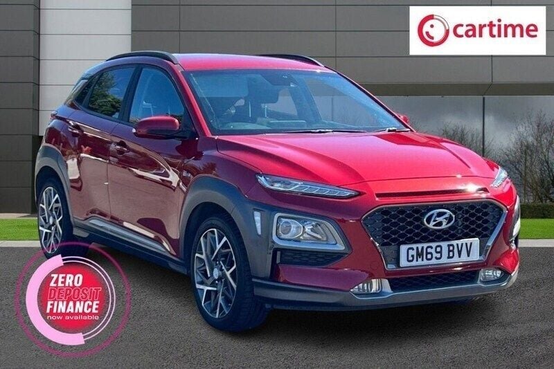 Red Used 2020 Hyundai Kona Premium SUV | £14,604 (Good price) - Image 1/3