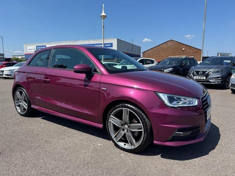 Maroon Used 2015 Audi A1 S-Line Hatchback | £8,975 (Fair price) - Image 1/4