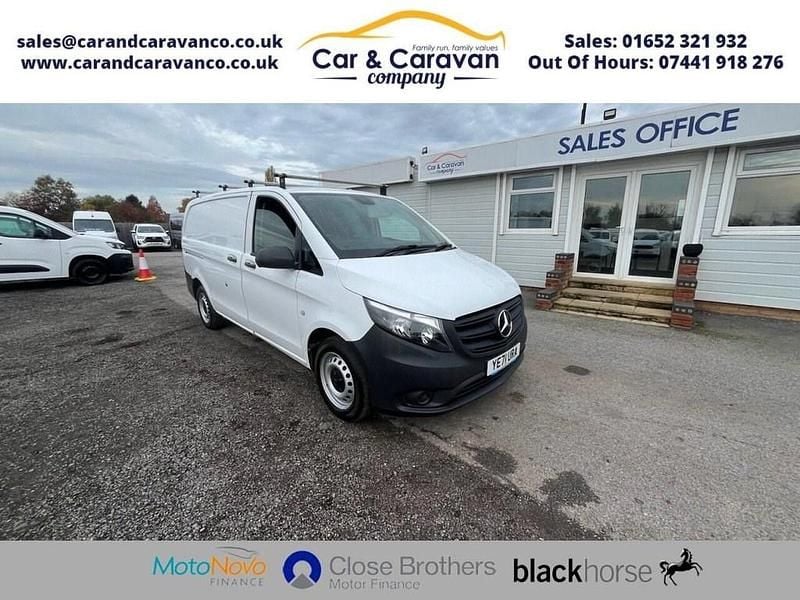 White Used 2021 Mercedes Vito Progressive Van | £9,850 (Good price) - Image 1/4