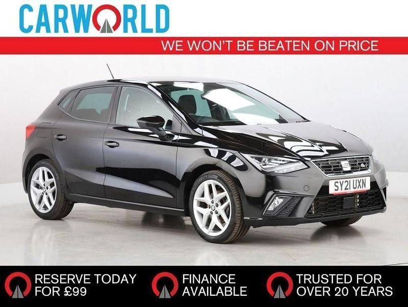Black Used 2021 Seat Ibiza FR Hatchback | £10,990 (Fair price) - Image 1/3