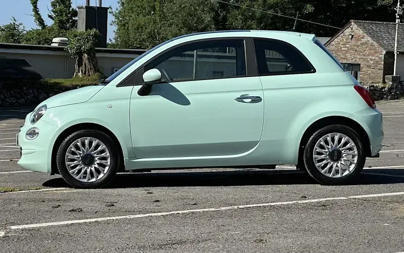 Used Fiat 500 Lounge 69 HP (50 kW) 2020 Green Hatchback