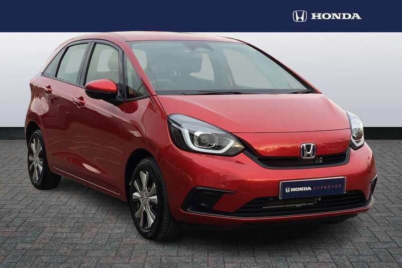 Red Used 2022 Honda Jazz Hybrid Hatchback | £16,982 (Good price) - Image 1/4