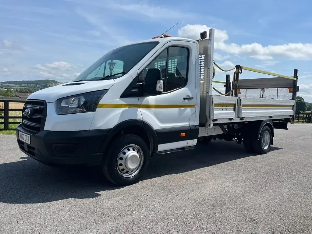 Used Ford Transit 130 HP (95 kW) 2022 White Van
