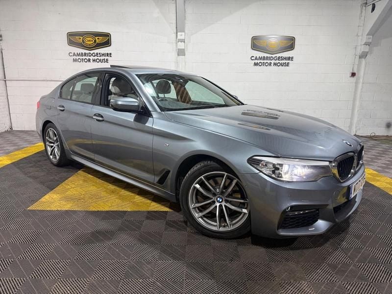 Used BMW 520 M Sport 2017 Blue Sedan