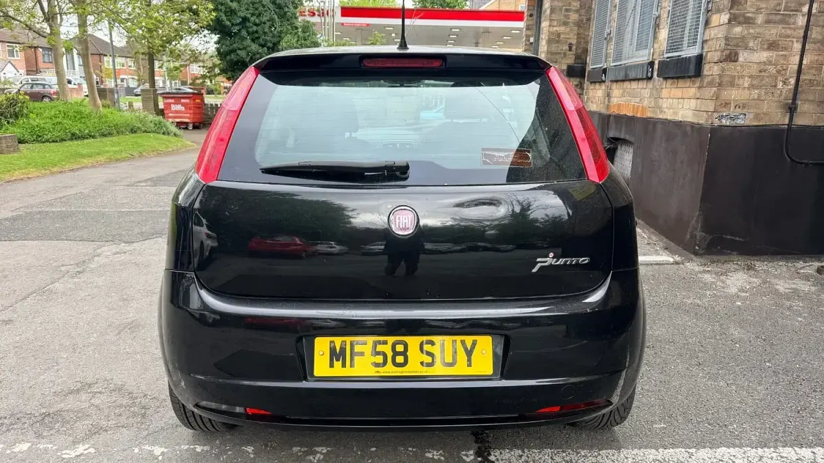 Used Fiat Grande Punto 2008 Black Hatchback