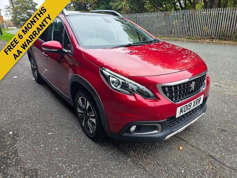 Red Used 2019 Peugeot 2008 Allure Premium SUV | £6,995 (Good price) - Image 1/4