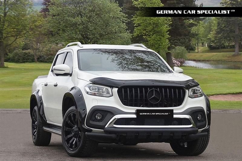 Used Mercedes X250 2018 White Pickup