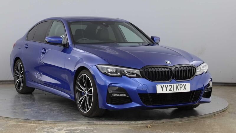 Blue Used 2021 BMW 330 M Sport | £27,998 (Fair price) - Image 1/4