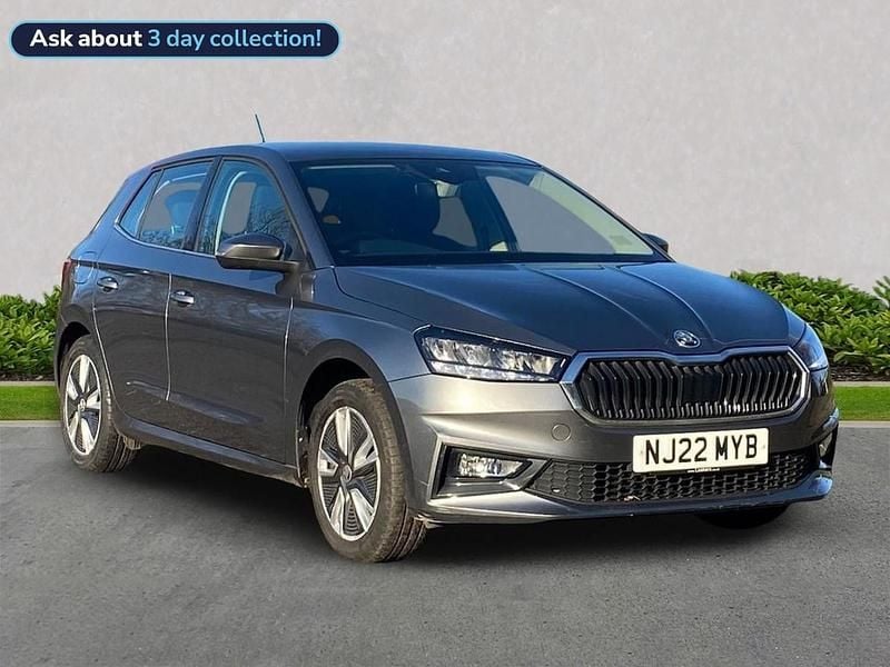 Grey Used 2022 Skoda Fabia SE L Hatchback | £13,806 (Fair price) - Image 1/4