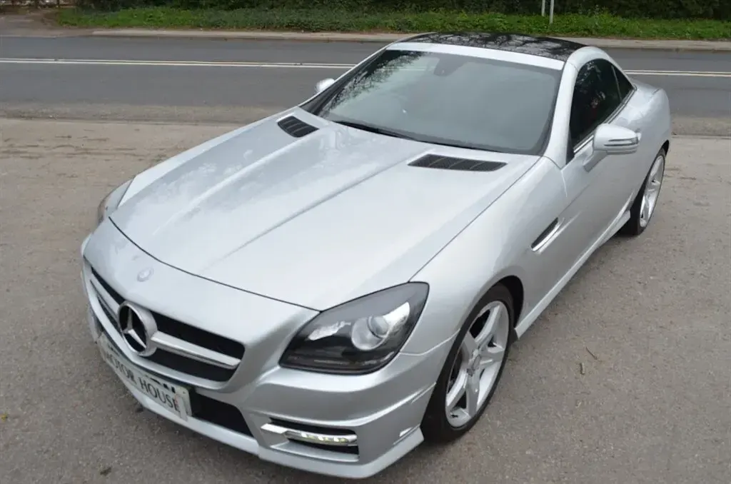 Used Mercedes SLK250 AMG 2013 Silver Cabriolet