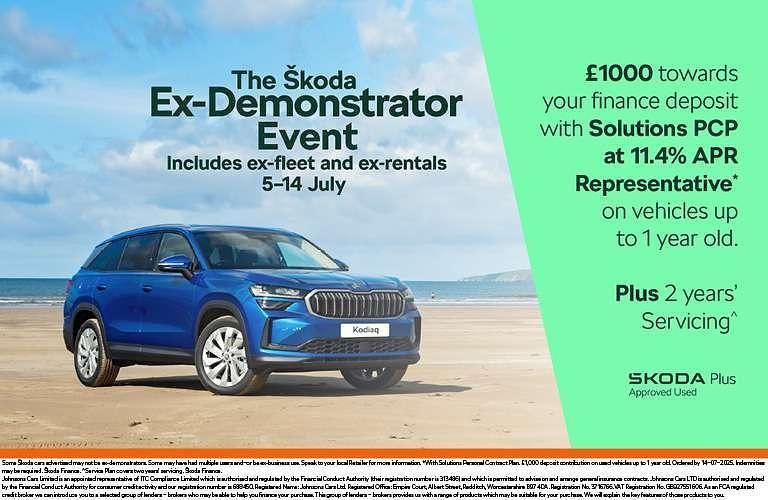 White Used 2025 Skoda Kodiaq SE L SUV | £35,895 - Image 1/4
