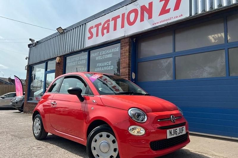Pink Used 2016 Fiat 500 Pop Hatchback | £4,995 (Fair price) - Image 1/1