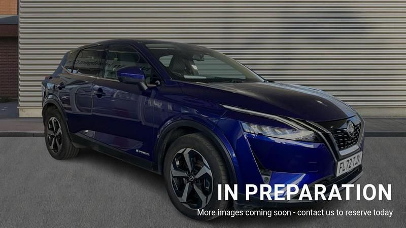 Used Nissan Qashqai N-Connecta 190 HP (139 kW) 2022 Blue SUV