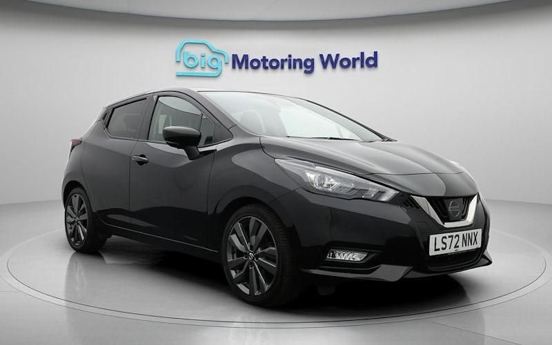 Used Nissan Micra S 92 HP (67 kW) 2022 Black Hatchback
