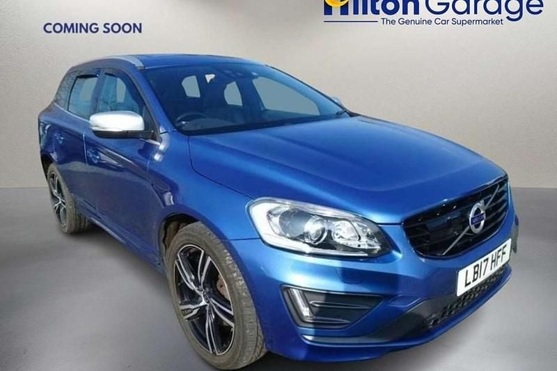 Used Volvo XC60 R-Design 190 HP (139 kW) 2017 Blue SUV
