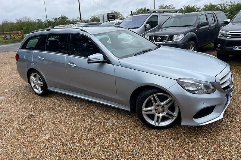 Silver Used 2013 Mercedes E350 AMG Estate | £7,995 (Fair price) - Image 1/1