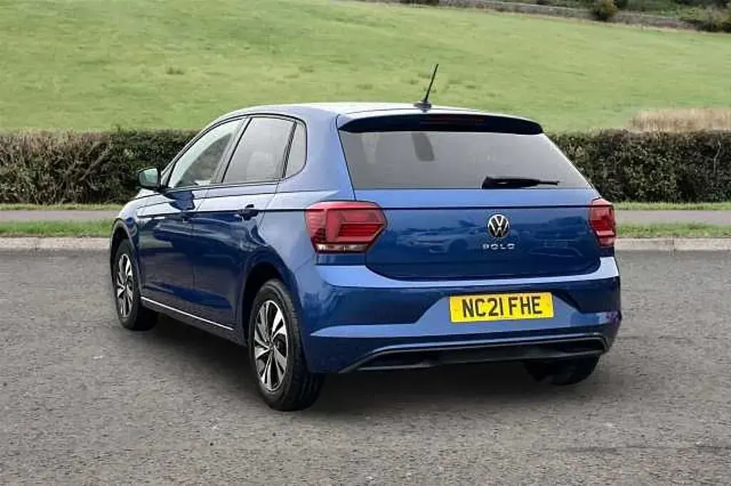 Used VW Polo Match 80 HP (58 kW) 2021 Blue Hatchback
