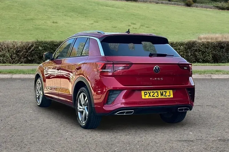 Used VW T-Roc R-line 150 HP (110 kW) 2023 Red SUV