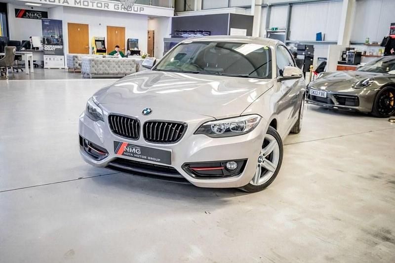 Used BMW 220 Sport Line 2016 Silver Coupe
