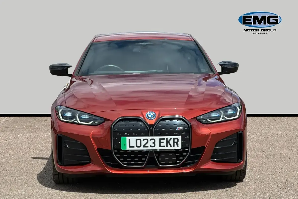 Used BMW i4 Shadowline 400 kW (544 HP) 2023 Orange Sedan