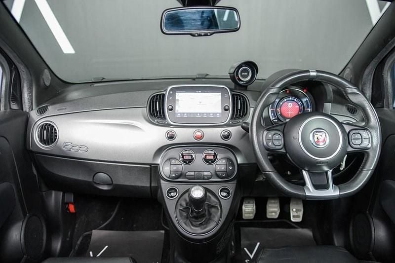 Used Abarth 595 Turismo 165 HP (121 kW) 2016 Black Cabriolet