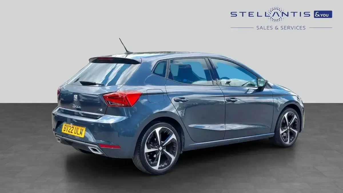 Used Seat Ibiza FR Sport 108 HP (79 kW) 2022 Grey Hatchback