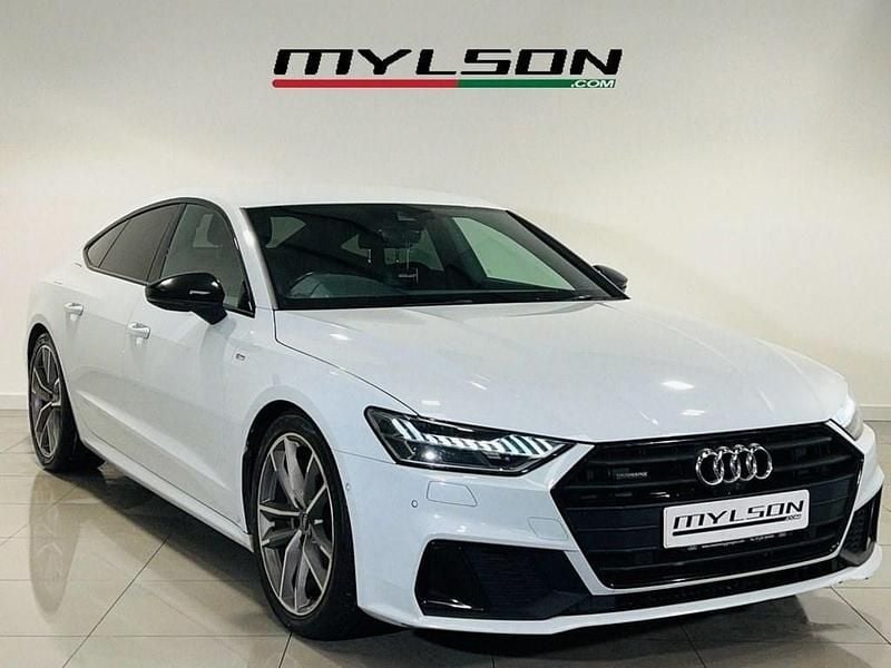 White Used 2021 Audi A7 Sportback Black Edition Hatchback | £23,400 (Fair price) - Image 1/4