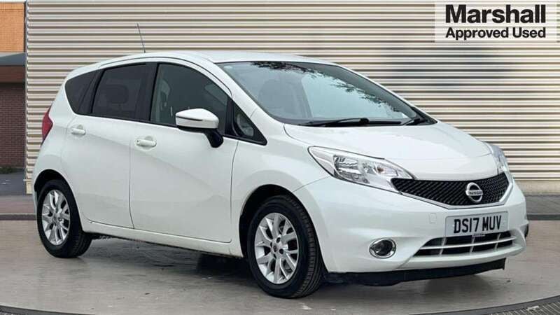 White Used 2017 Nissan Note Acenta Premium MPV | £5,086 (Fair price) - Image 1/4