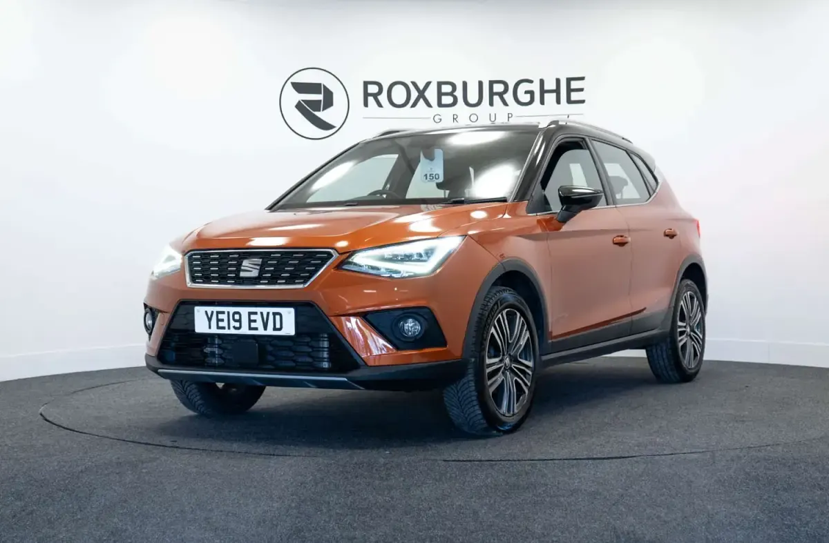 Begagnad Seat Arona XCELLENCE 95 HK (69 kW) 2019 Orange SUV