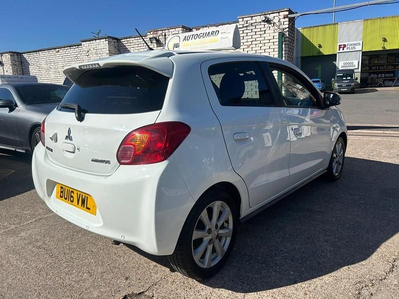 Used Mitsubishi Mirage 79 HP (58 kW) 2016 White Hatchback