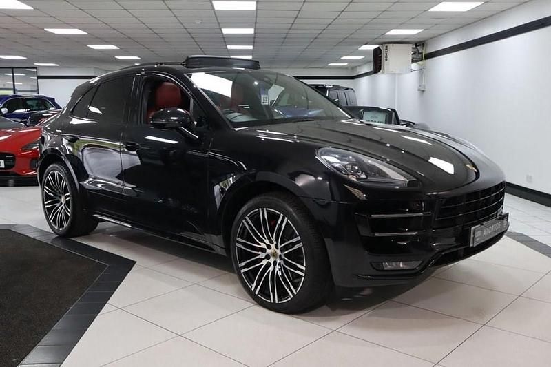 Black Used 2017 Porsche Macan Turbo SUV | £27,449 (A bit pricey) - Image 1/4