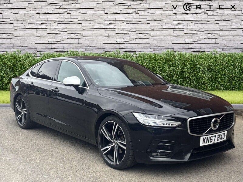 Black Used 2017 Volvo S90 R-Design Pro Sedan | £13,500 (A bit pricey) - Image 1/3