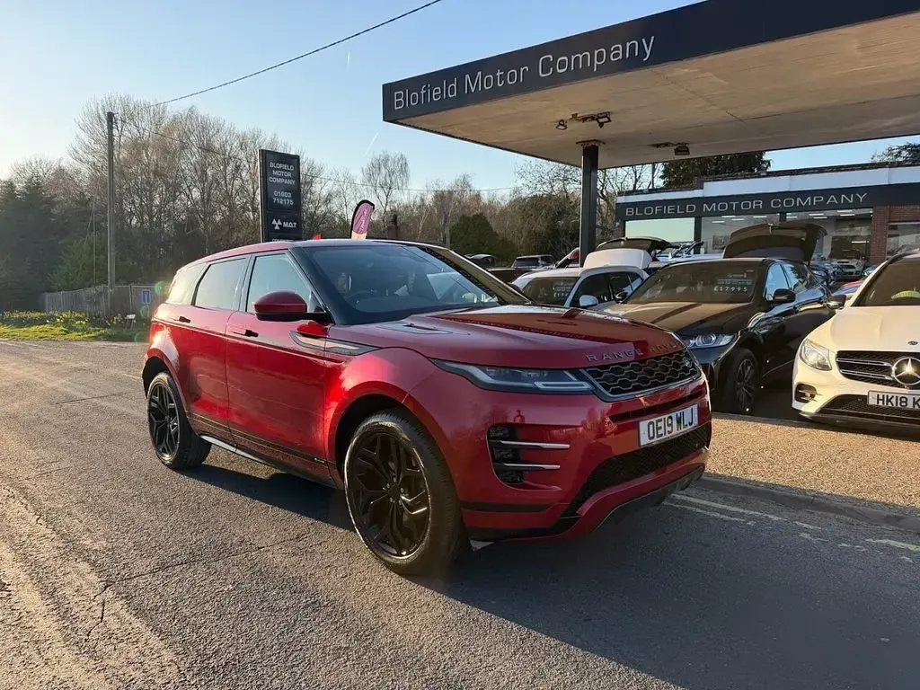 Used Land Rover Range Rover evoque SE Dynamic 180 HP (132 kW) 2019 Red SUV
