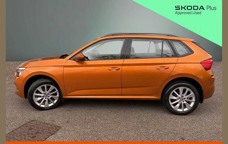 Used Skoda Kamiq SE 95 HP (69 kW) 2022 Orange SUV
