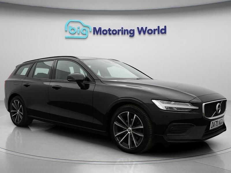 Black Used 2020 Volvo V60 Momentum Estate | £17,200 (Fair price) - Image 1/4