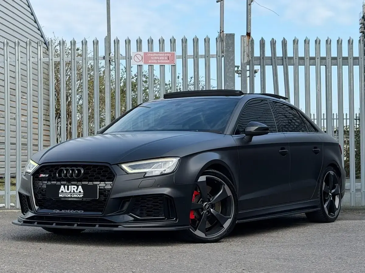 Used Audi RS3 Sport 400 HP (294 kW) 2019 White Sedan