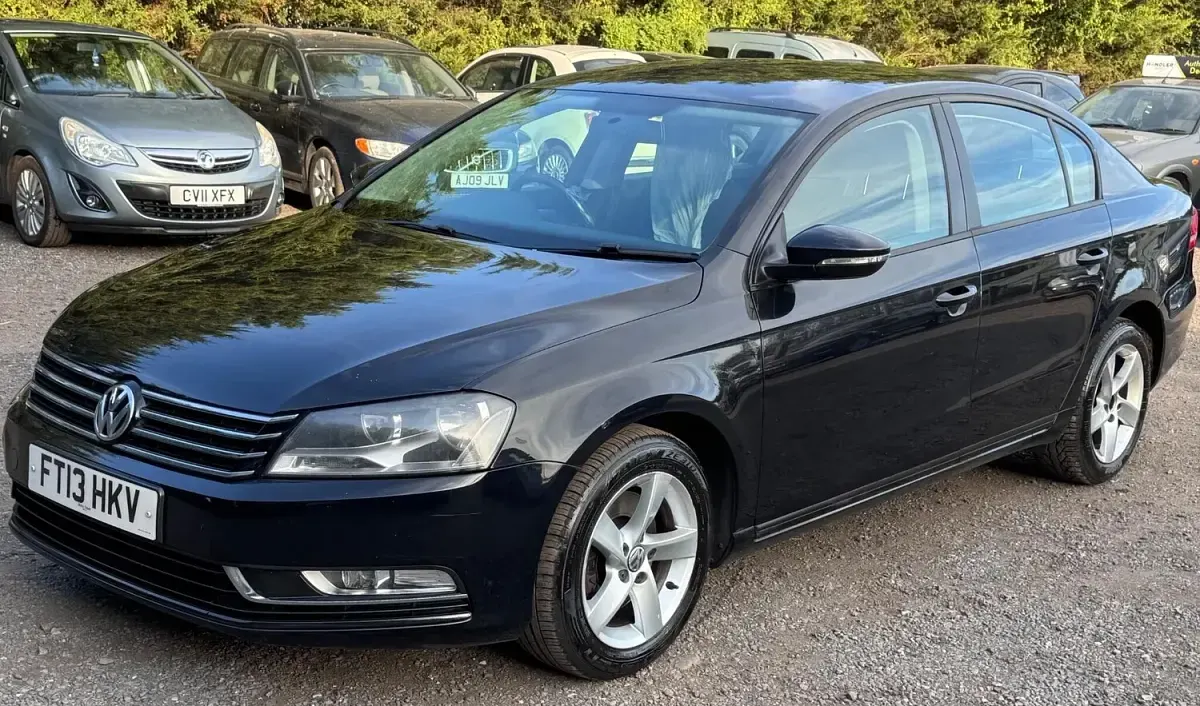 Used VW Passat S 138 HP (101 kW) 2013 Black Sedan