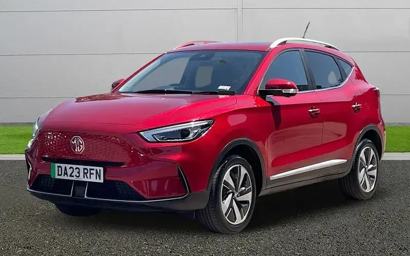Used MG ZS Trophy Connect 114 kW (156 HP) 2022 Red SUV