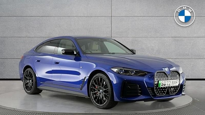 Blue Used 2022 BMW i4 Comfort Edition Sedan | £36,850 (Fair price) - Image 1/4