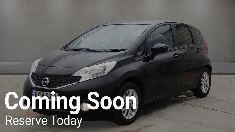 Used Nissan Note Acenta Premium 80 HP (58 kW) 2014 Black Hatchback