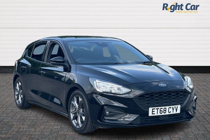 Black Used 2019 Ford Focus ST-Line Hatchback | £11,999 (Fair price) - Image 1/1