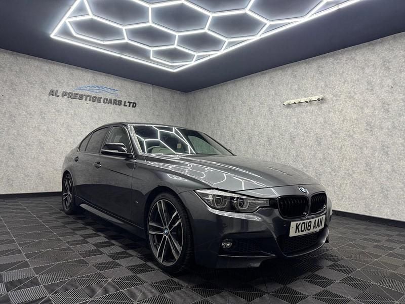 Grey Used 2018 BMW 330e M Sport Sedan | £13,499 (Good price) - Image 1/4