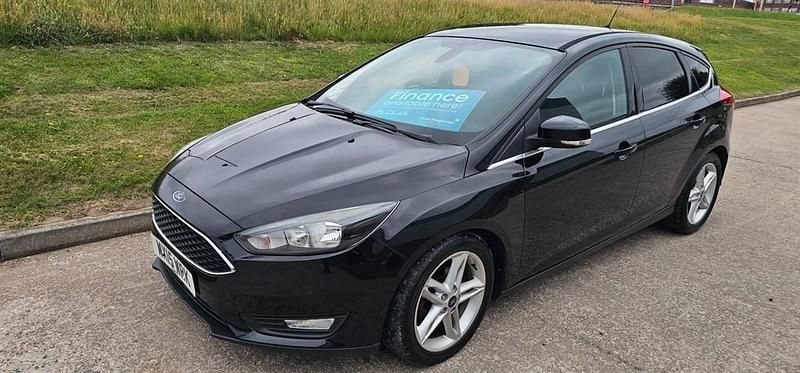 Used Ford Focus Zetec 2015 Black Hatchback