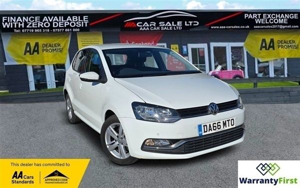 White Used 2016 VW Polo Match Hatchback | £8,550 (Fair price) - Image 1/1