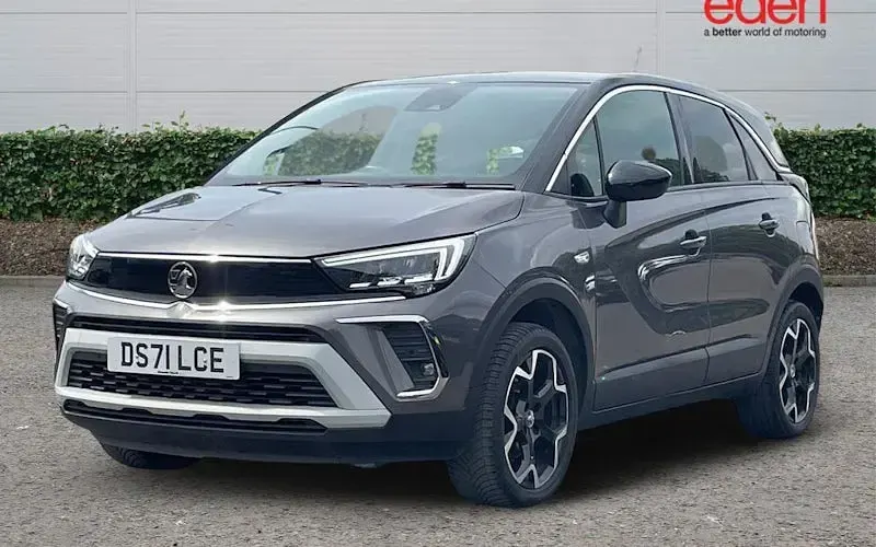 Used Vauxhall Crossland Edition 110 HP (80 kW) 2021 Grey SUV