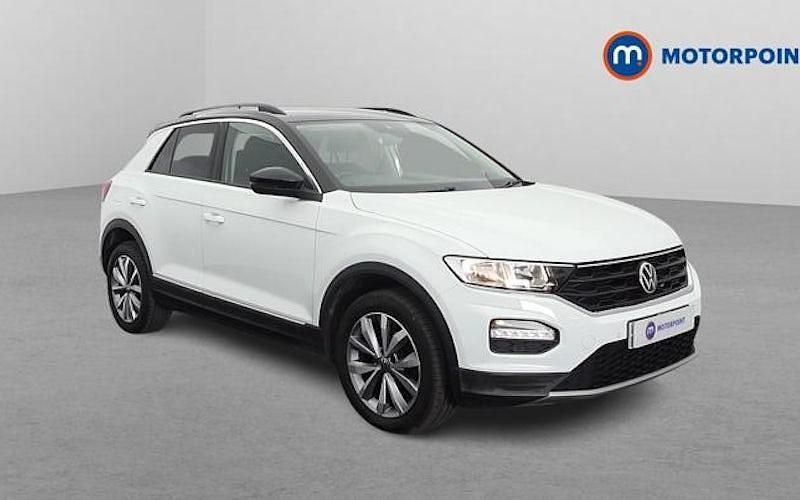 Used VW T-Roc Design 116 HP (85 kW) 2021 White SUV