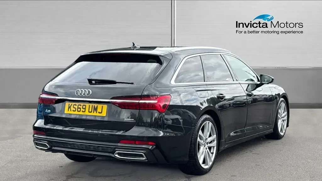 Used Audi A6 S-Line 204 HP (150 kW) 2019 Grey Estate