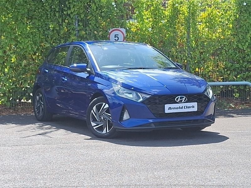Blue Used 2021 Hyundai i20 SE Hatchback | £12,998 (Fair price) - Image 1/4