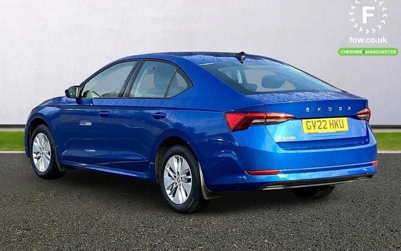 Used Skoda Octavia SE 110 HP (80 kW) 2022 Blue Hatchback